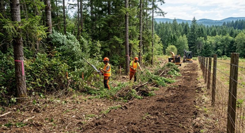 Field Clearing in Gwinnett County, GA